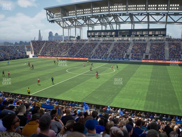 Subaru Park - Section 125 Seat View