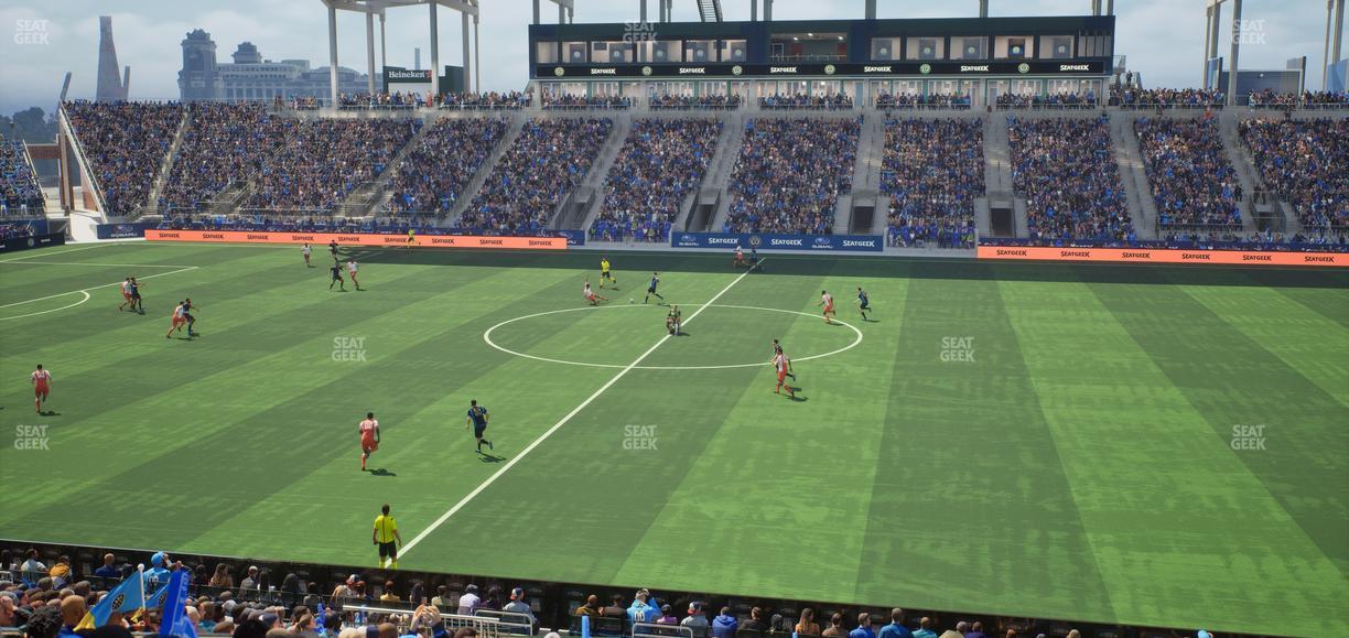 Subaru Park - Section 126 Seat View