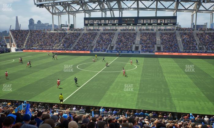 Subaru Park - Section 126 Seat View