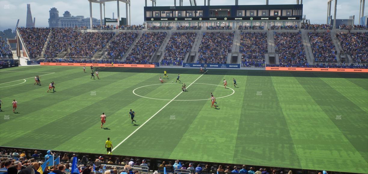 Subaru Park - Section 126 Seat View