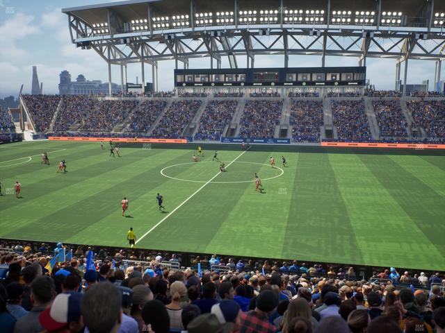 Subaru Park - Section 126 Seat View