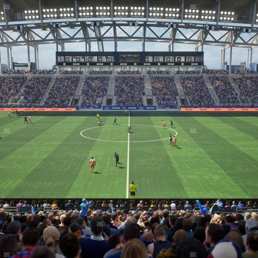 Subaru Park - Section 127 Seat View