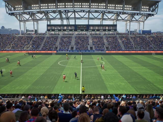 Subaru Park - Section 127 Seat View