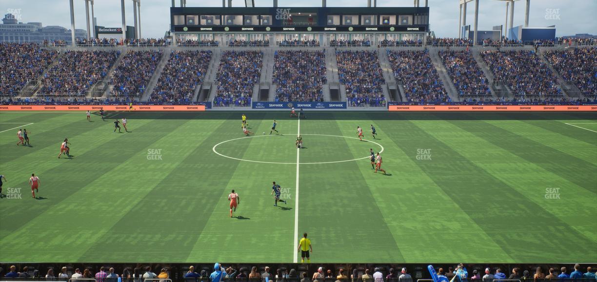 Subaru Park - Section 127 Seat View