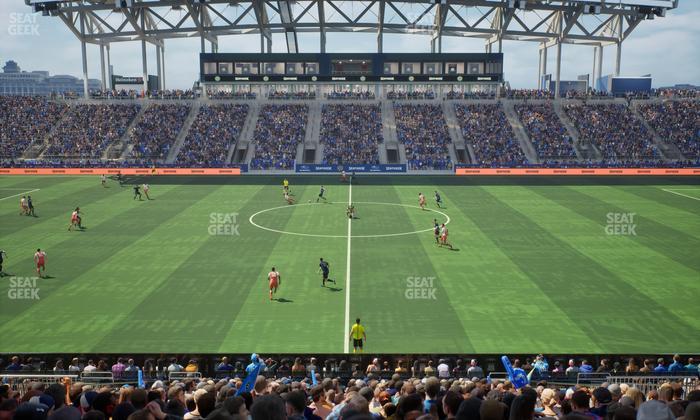 Subaru Park - Section 127 Seat View