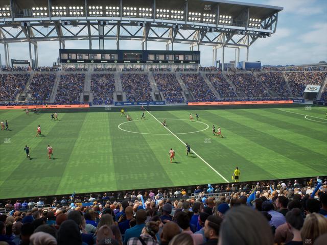 Subaru Park - Section 128 Seat View