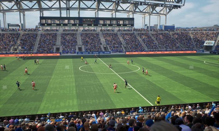 Subaru Park - Section 128 Seat View