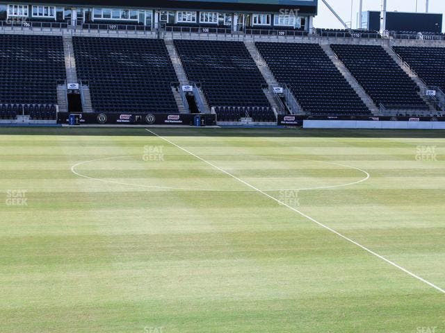 Subaru Park - Section 128 Seat View