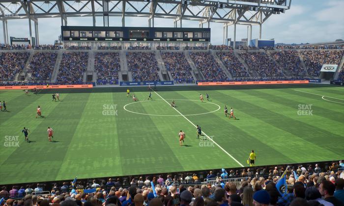 Subaru Park - Section 128 Seat View