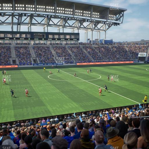 Subaru Park - Section 129 Seat View