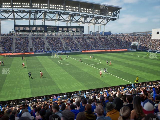 Subaru Park - Section 129 Seat View