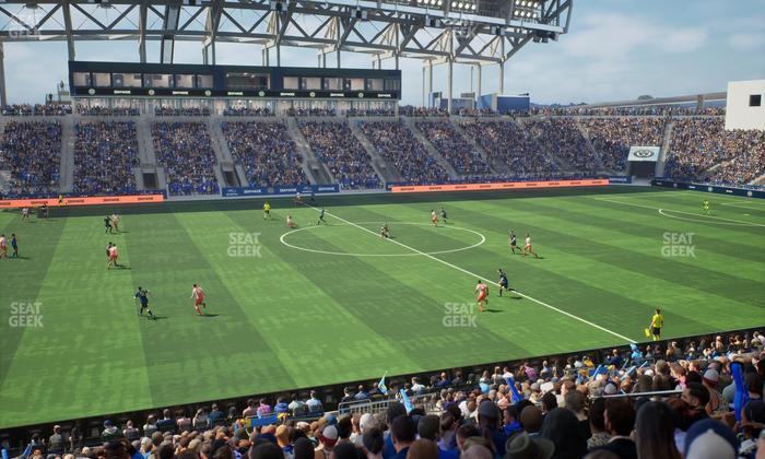 Subaru Park - Section 129 Seat View