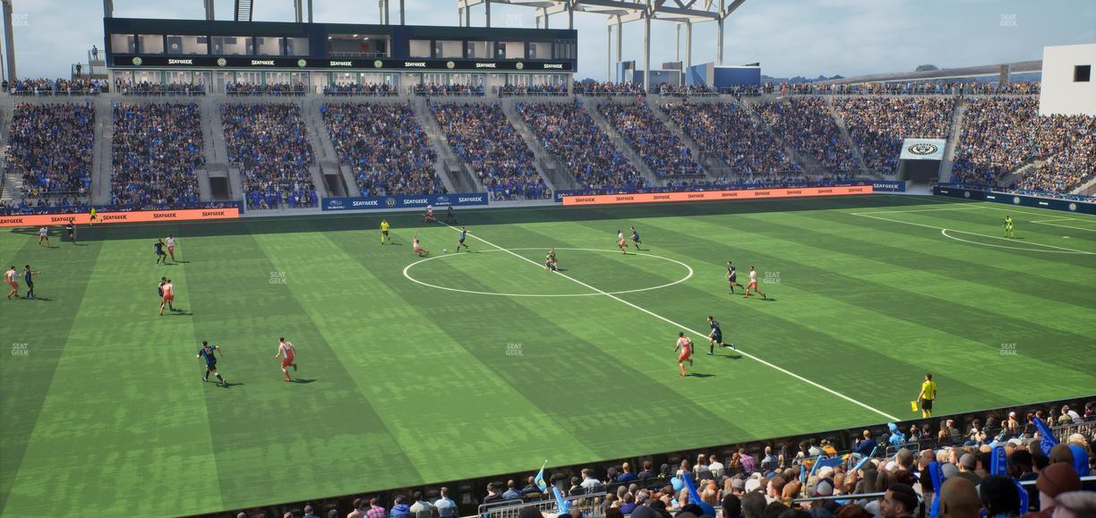 Subaru Park - Section 129 Seat View