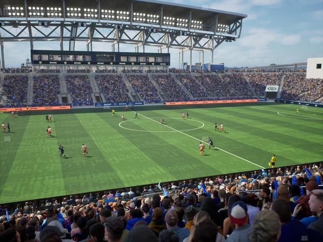 Subaru Park - Section 129 Seat View