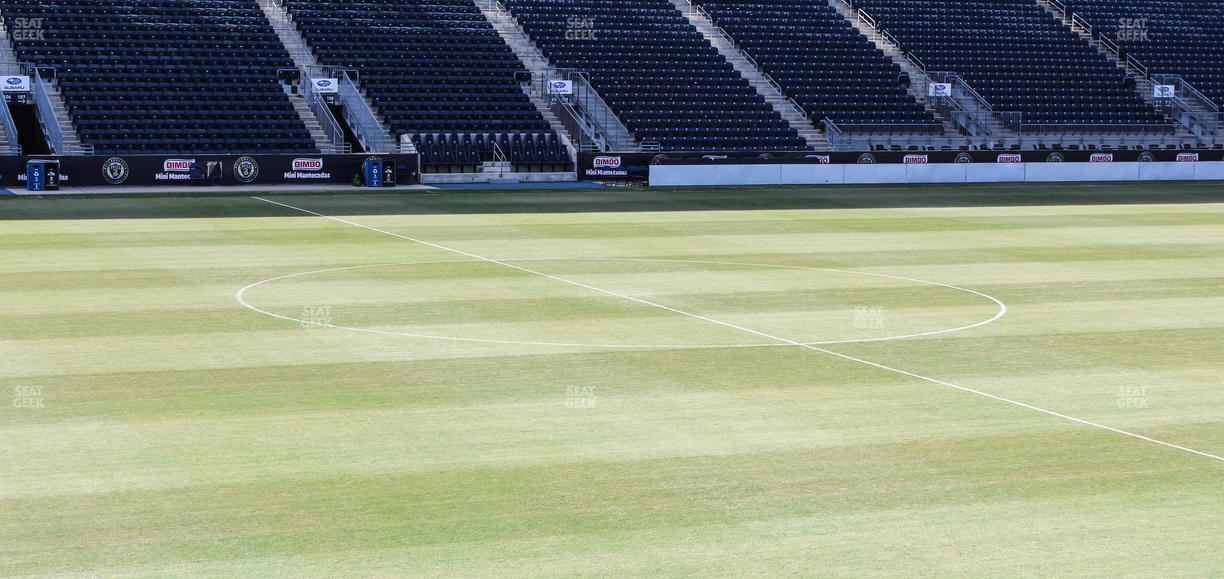 Subaru Park - Section 129 Seat View