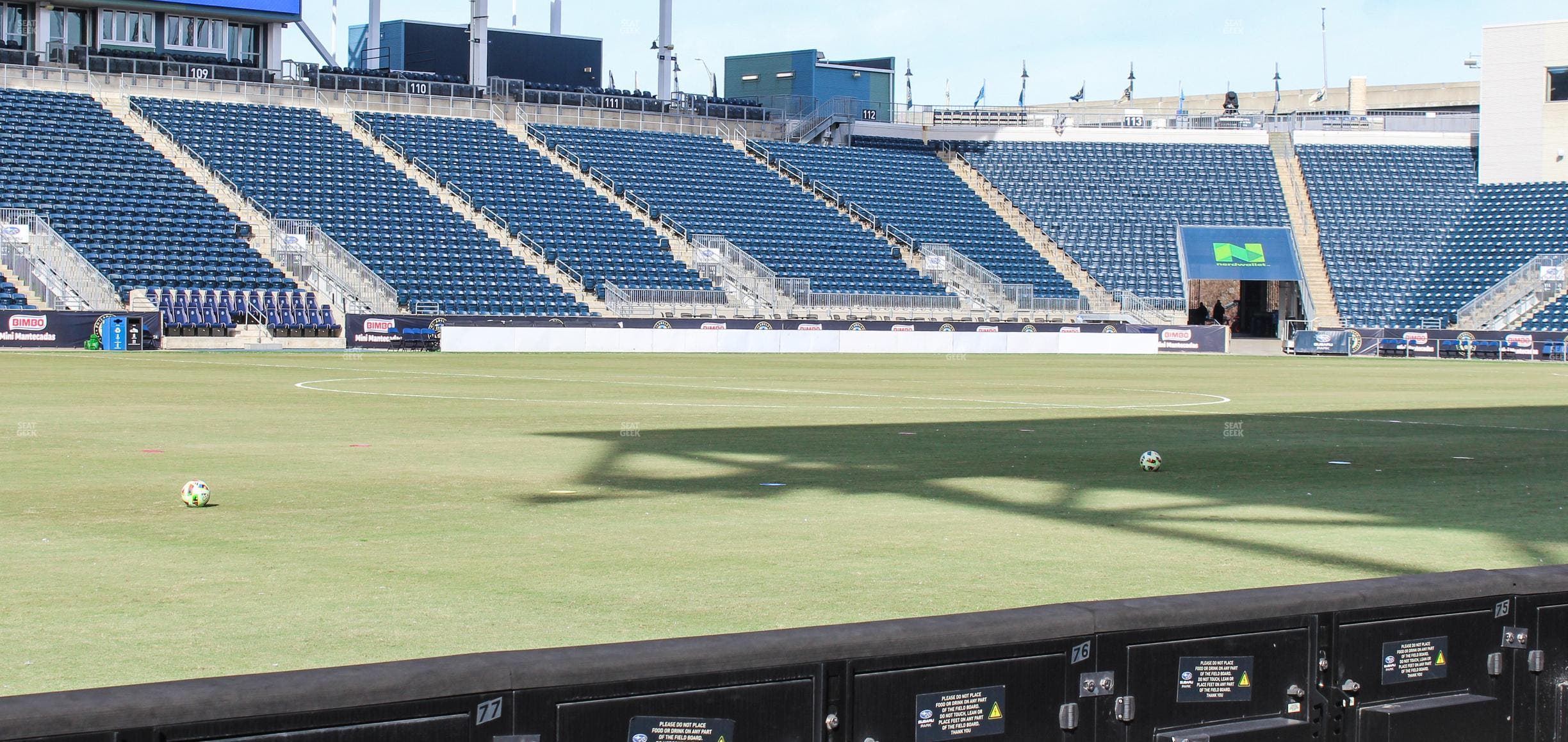 Subaru Park - Section 130 Ada Seat View