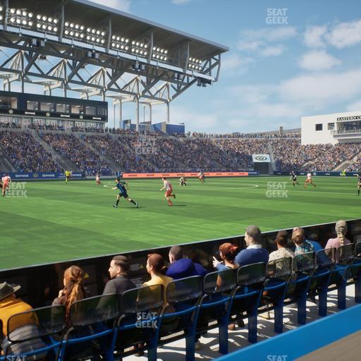 Subaru Park - Section 130 Ada Seat View