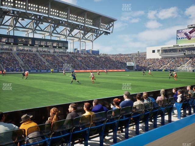 Subaru Park - Section 130 Ada Seat View