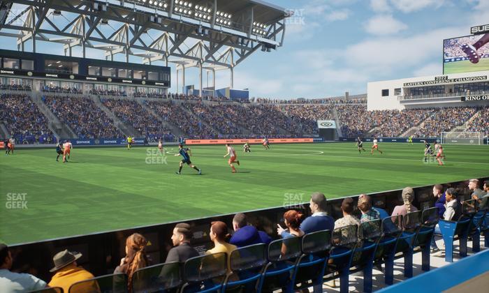 Subaru Park - Section 130 Ada Seat View