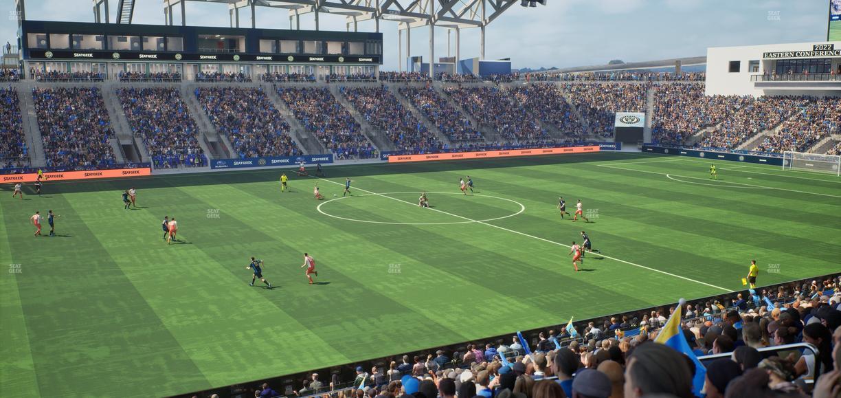 Subaru Park - Section 130 Seat View