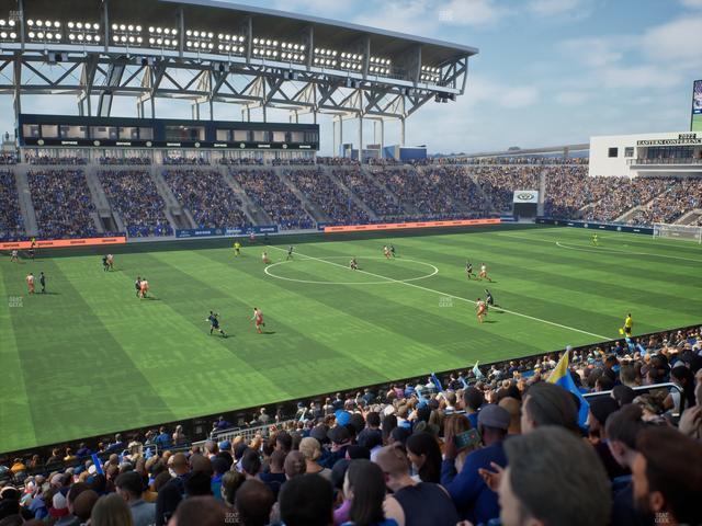 Subaru Park - Section 130 Seat View