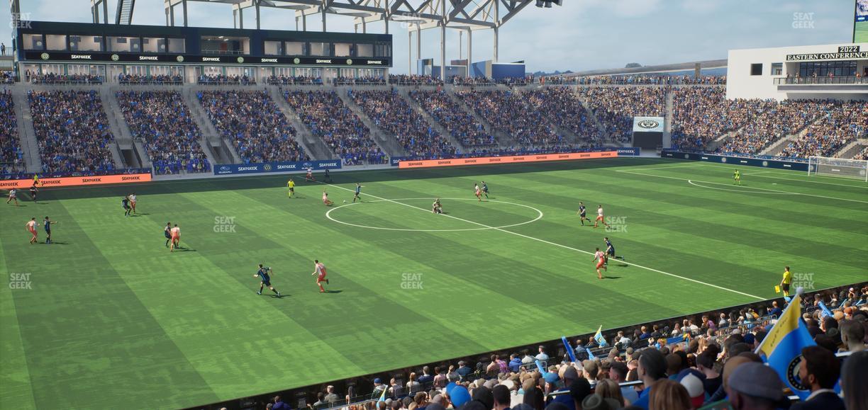 Subaru Park - Section 130 Seat View