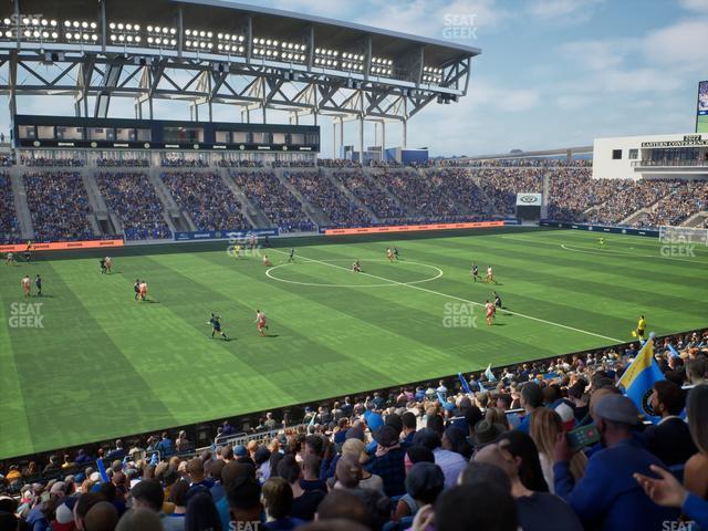 Subaru Park - Section 130 Seat View