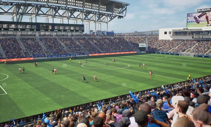 Subaru Park - Section 131 Seat View