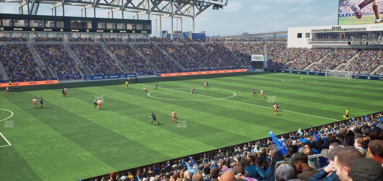 Subaru Park - Section 131 Seat View