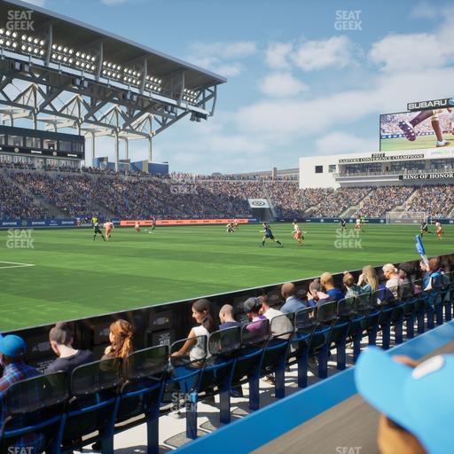 Subaru Park - Section 132 Ada Seat View