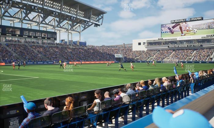 Subaru Park - Section 132 Ada Seat View