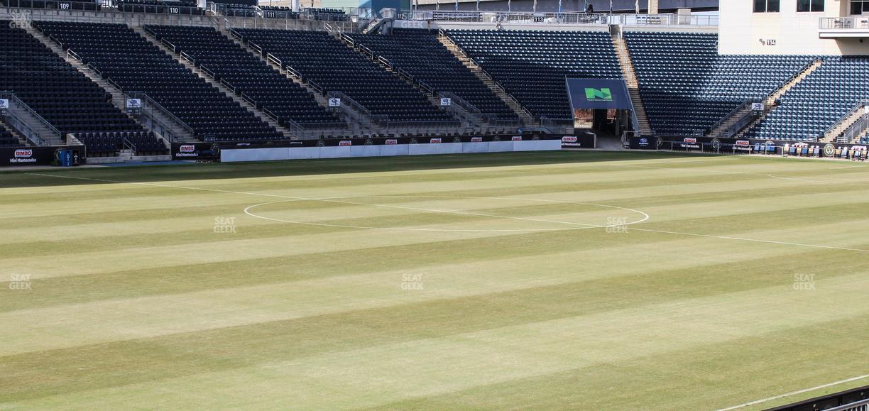 Subaru Park - Section 132 Seat View