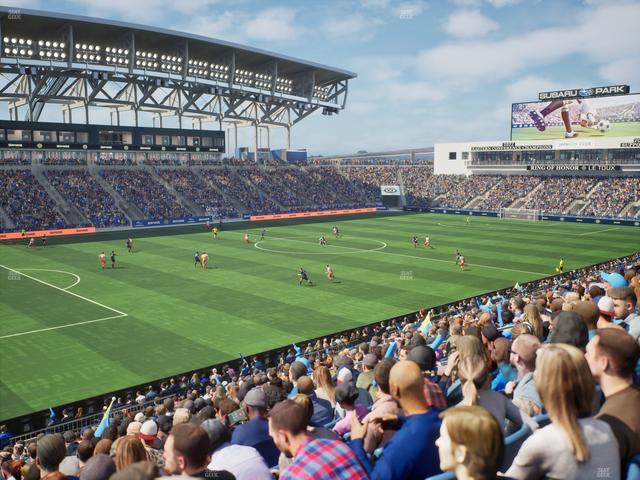 Subaru Park - Section 132 Seat View