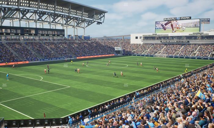 Subaru Park - Section 133 Seat View