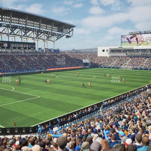 Subaru Park - Section 133 Seat View