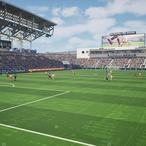 Subaru Park - Section 134 Seat View