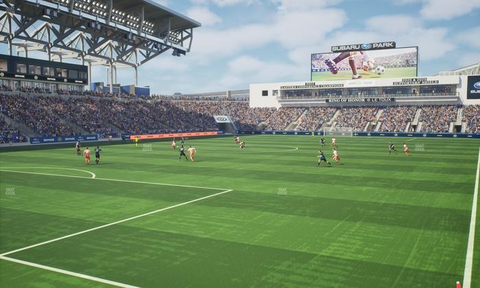 Subaru Park - Section 134 Seat View