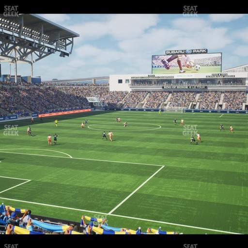 Subaru Park - Section 135 Seat View