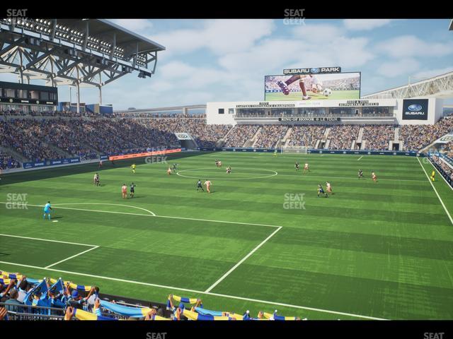 Subaru Park - Section 135 Seat View