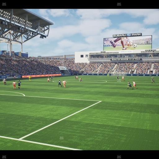 Subaru Park - Section 135 Seat View