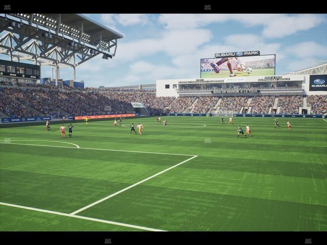 Subaru Park - Section 135 Seat View