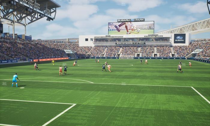 Subaru Park - Section 136 Seat View