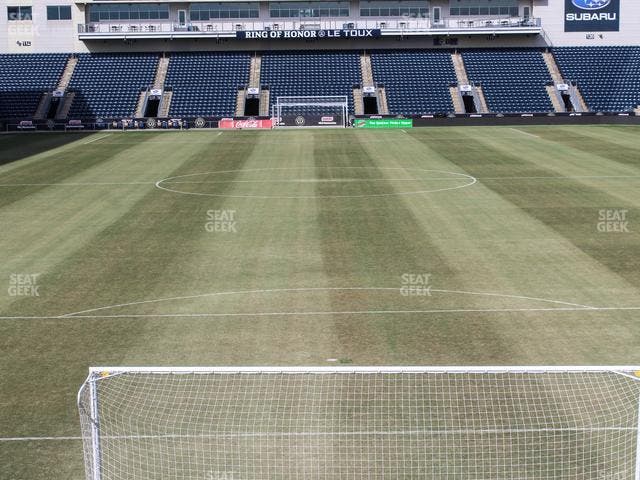 Subaru Park - Section 137 Seat View