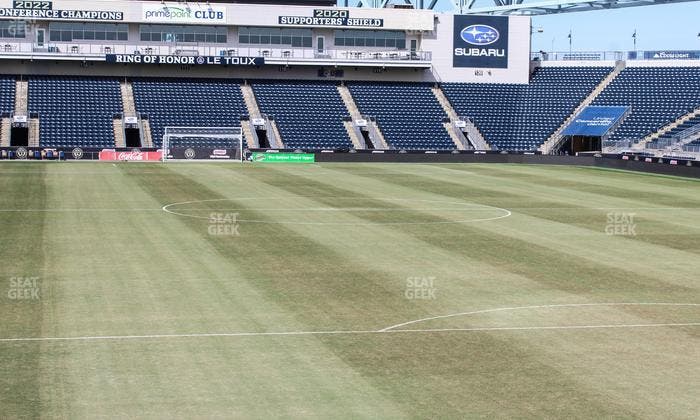 Subaru Park - Section 138 Seat View