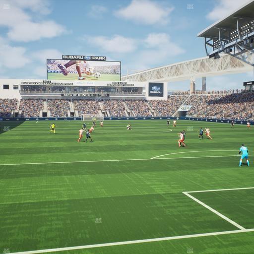 Subaru Park - Section 138 Seat View