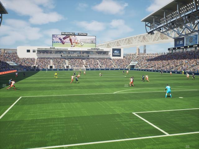 Subaru Park - Section 138 Seat View