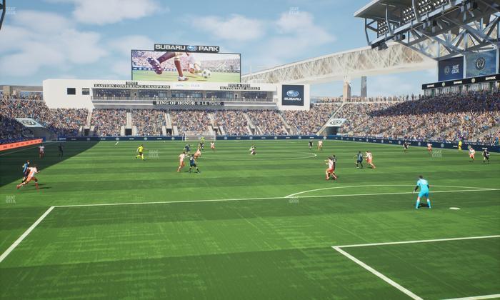 Subaru Park - Section 138 Seat View