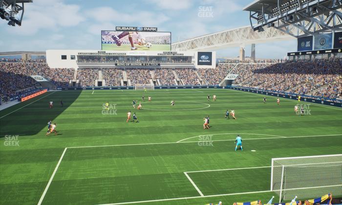 Subaru Park - Section 138 Seat View