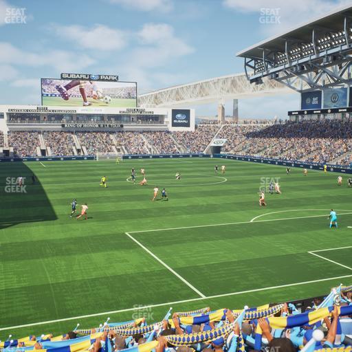 Subaru Park - Section 139 Seat View