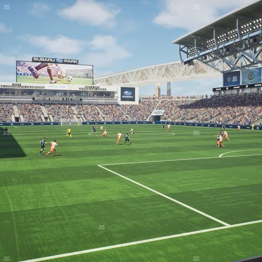 Subaru Park - Section 139 Seat View